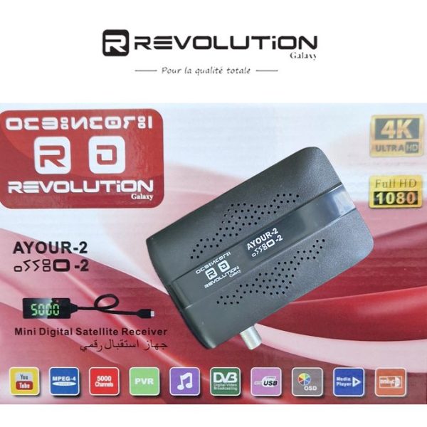 Revolution Mini Digital Satellite Récepteur