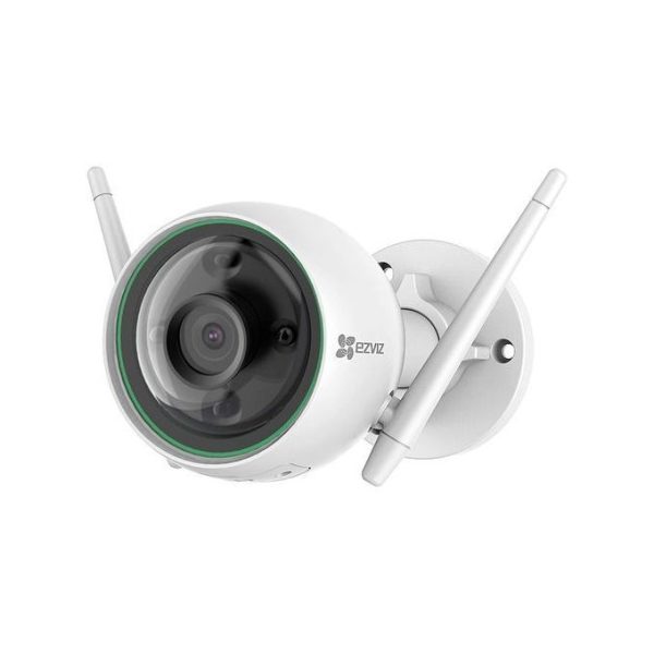 Ezviz Camera de Surveillance WiFi Couleur Extérieur 1080P IP 360° + Micro Intégré Vision Nocturne CN3