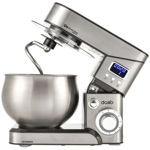 Pétrin digital 6L en acier inoxydable Daiko