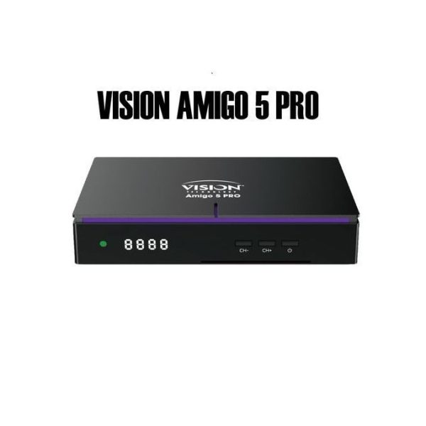 Vision Récepteur Satellite 4K Smart Avec 18 mois Smart TV (AMIGO 5 PRO)