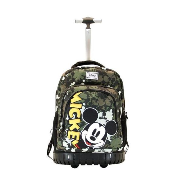 Karacter Mania CARTABLE À ROULETTES MICKEY GTS FAN SURPRISE 47 cm