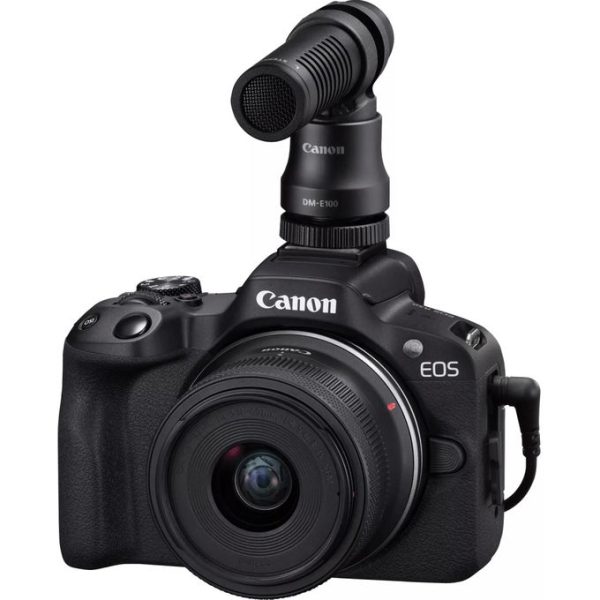 Appareil photo hybride Canon EOS R50 + objectif RF-S 18-45mm F4.5-6.3 IS STM - Kit pour vlogueur (5811C035AA)