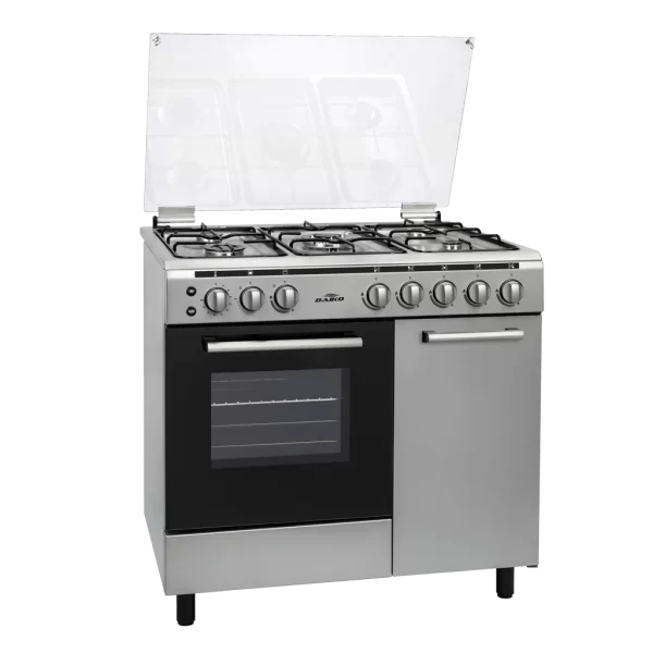 Cuisinière à gaz 90 cm 5 Brûleurs